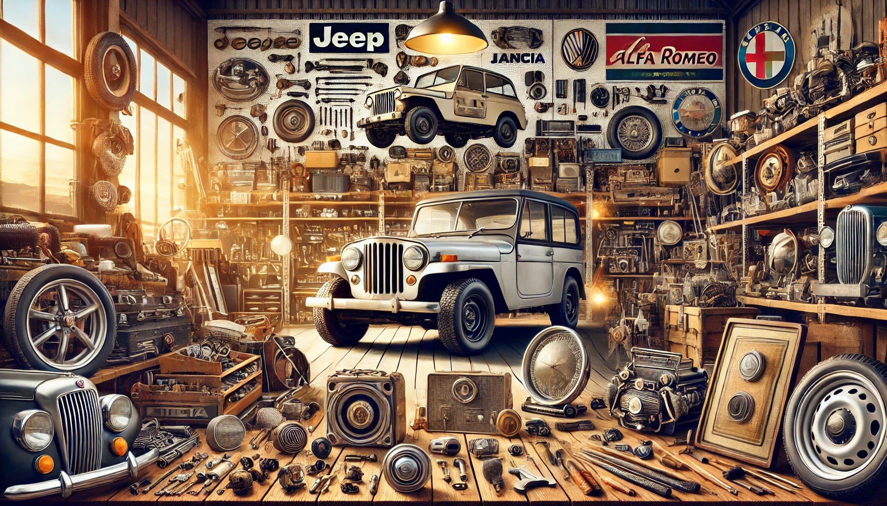 Original Ersatzteile für Jeep, Chrysler, Alfa Romeo, Lancia, Dodge, Fiat und Abarth – sofort verfügbar